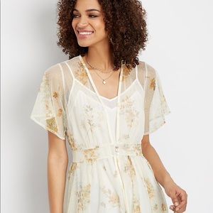 NWT Maurices sheer cardigan